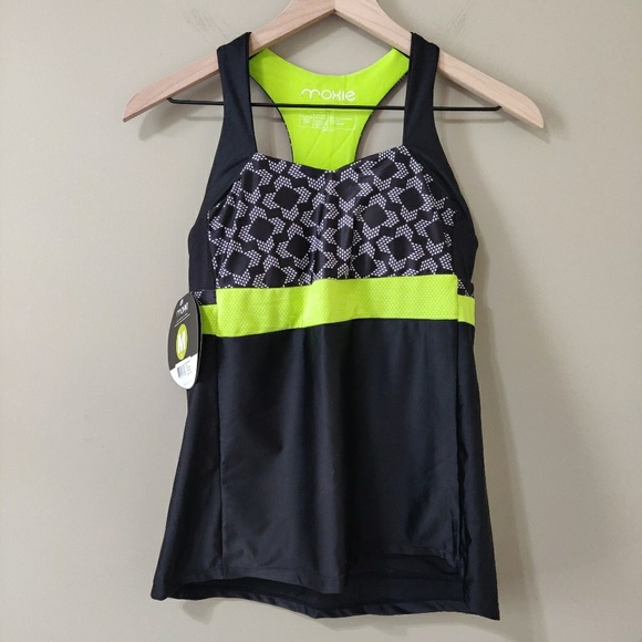 Moxie Cycling Hi-Visibility Tank - Size M - Picture 2 of 8